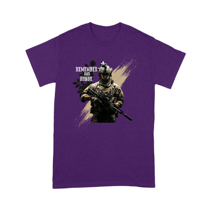 Remember and honor Veteran T-shirt HC