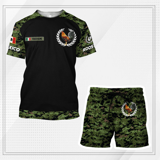 Personalized Rooster T-shirt and Short 3D All Over Printed HHT10052103