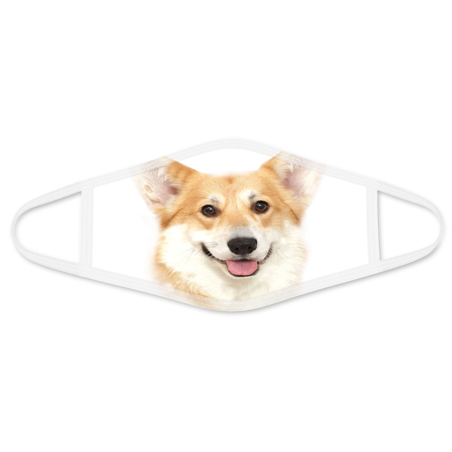 Dog Face Mask White HG