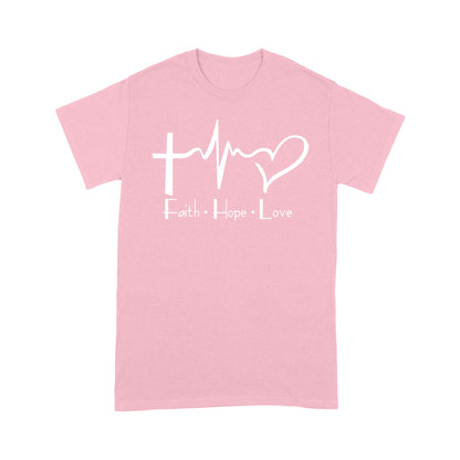 Faith Hope Love Christian T-Shirt