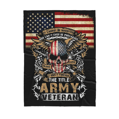 Army Sherpa Blanket TP