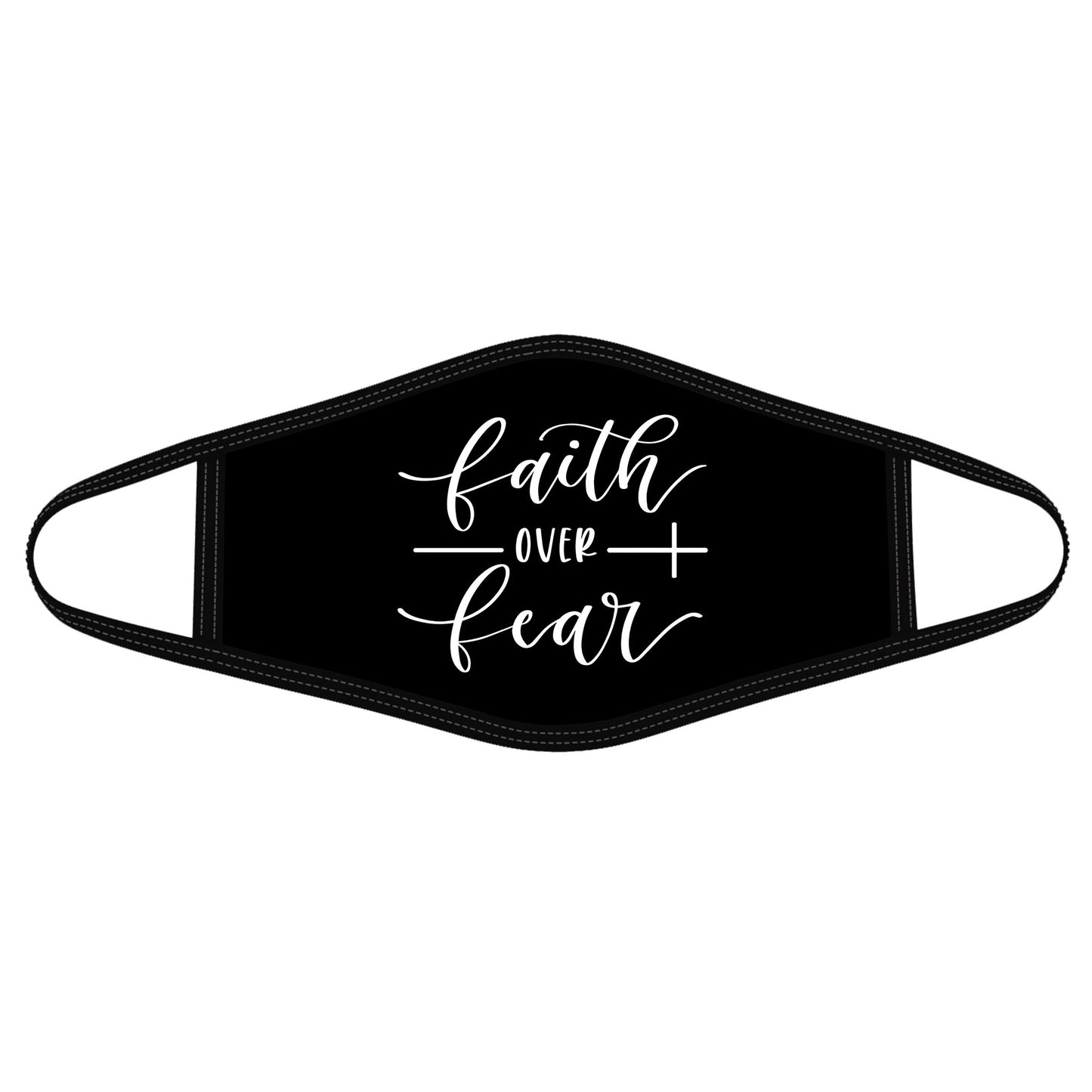 Faith Over Fear Jesus Christ Face Mask TA