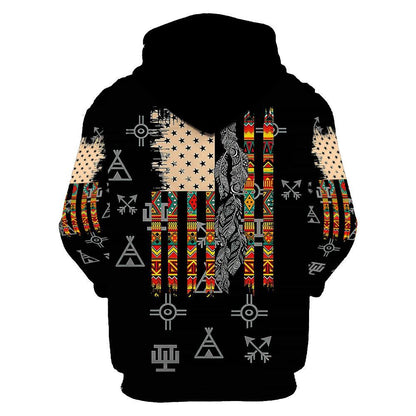 Native American 3D All Over Printed Unisex Shirts