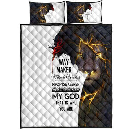 Jesus Easter Quilt Bedding Set TT JJ050505 - Amaze Style™-Bedding Set