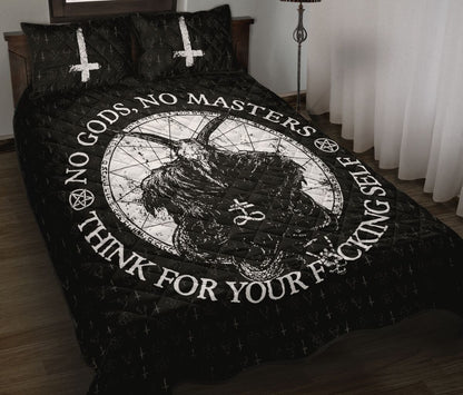 Satanic Quilt Bedding Set JJ23052002