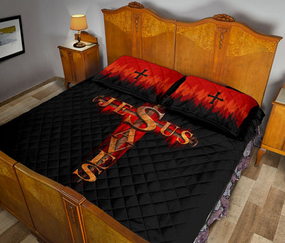 Jesus Saves - Jesus Quilt Bedding Set TA