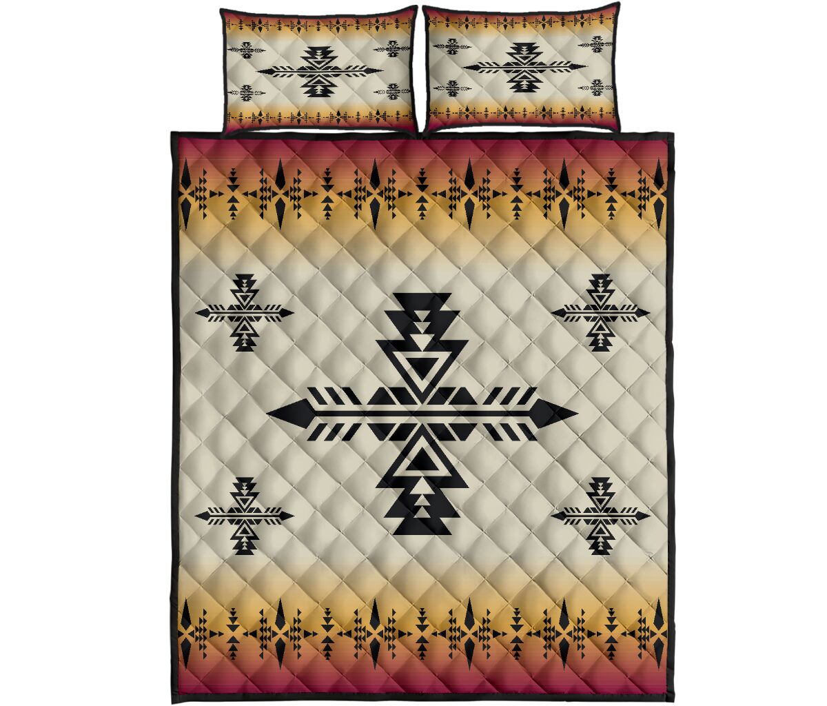 Native American Pow Wow Quilt Bedding Set Pi190512S1 - Amaze Style™-Quilt