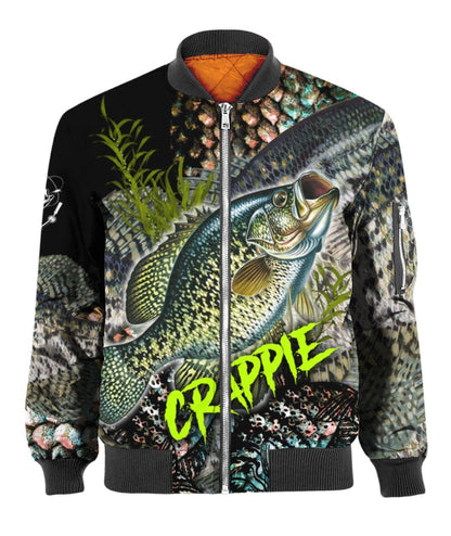 Crappie Fishing on skin 3D all over shirts for men and women TR061201 - Amaze Style™-Apparel