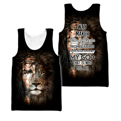 Premium Christian Jesus Easter 3D All Over Printed Unisex Shirts