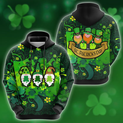 Irish Saint Patrick Day 3D All Over Printed Unisex Shirt