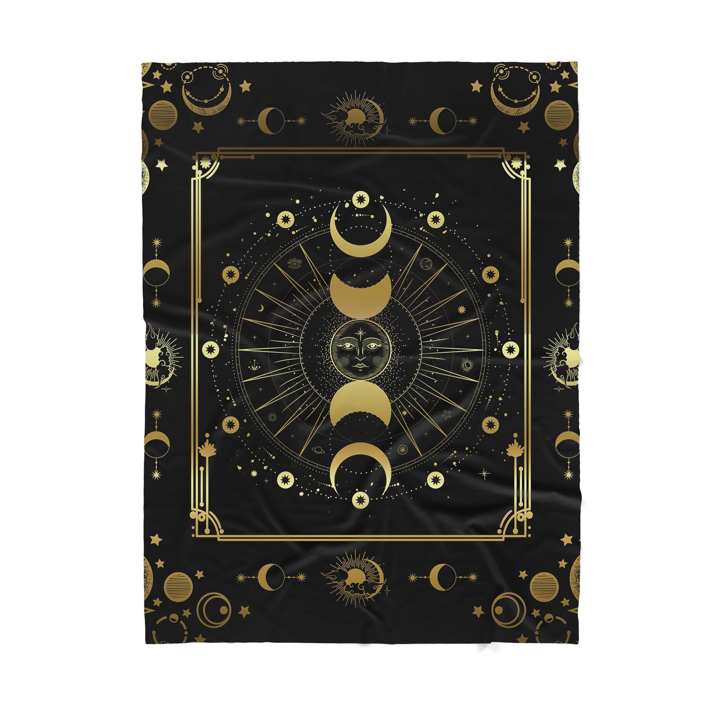 Custom Blanket Wicca Three Godness - Sherpa Blanket DL