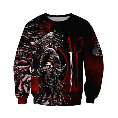 Samurai Tattoo 3D All Over Printed Unisex Shirts