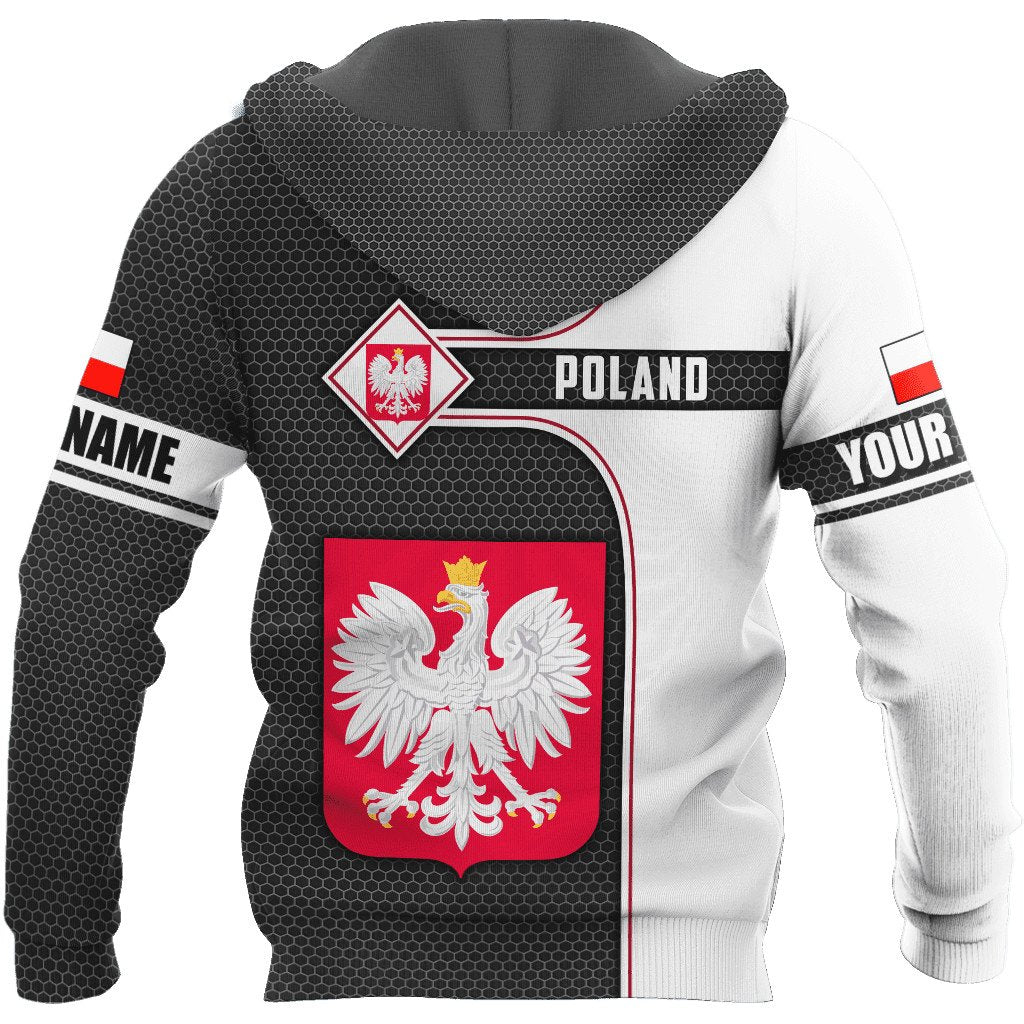 Personalized Polska 3D All Over Printed Unisex Hoodie
