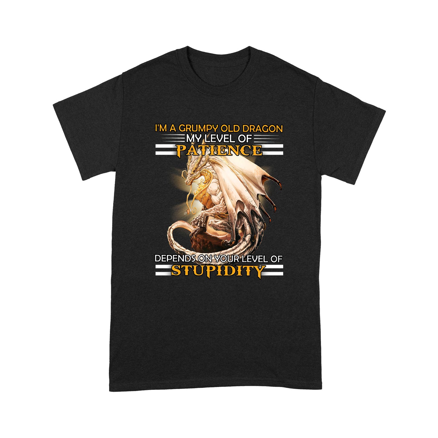 Dragon I'm A Grumpy Old Dragon Standard T-shirt HG
