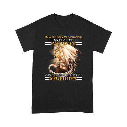 Dragon I'm A Grumpy Old Dragon Standard T-shirt HG