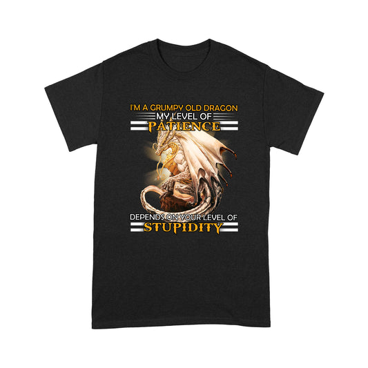 Dragon I'm A Grumpy Old Dragon Standard T-shirt HG