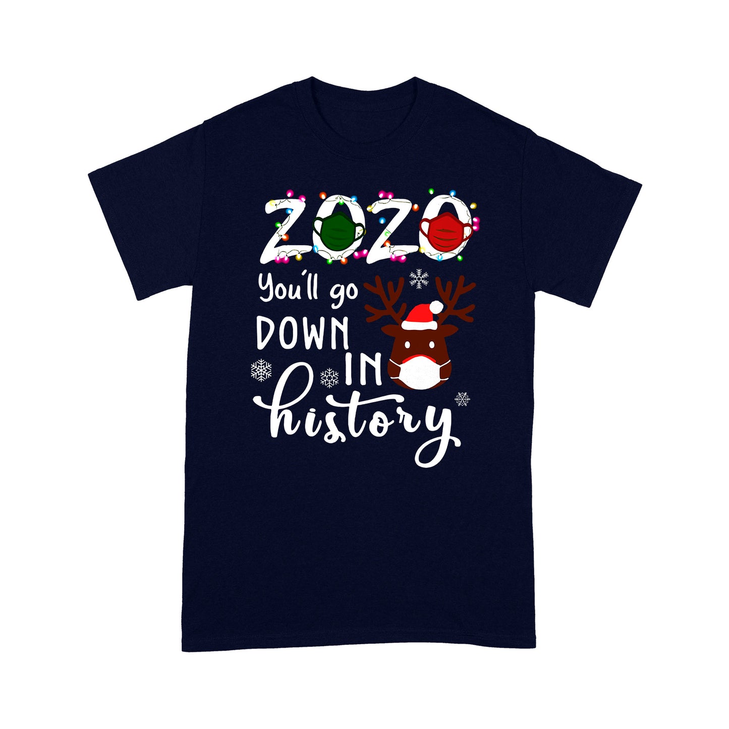 Best Christmas Gift Reindeer Quotes T-shirt DL
