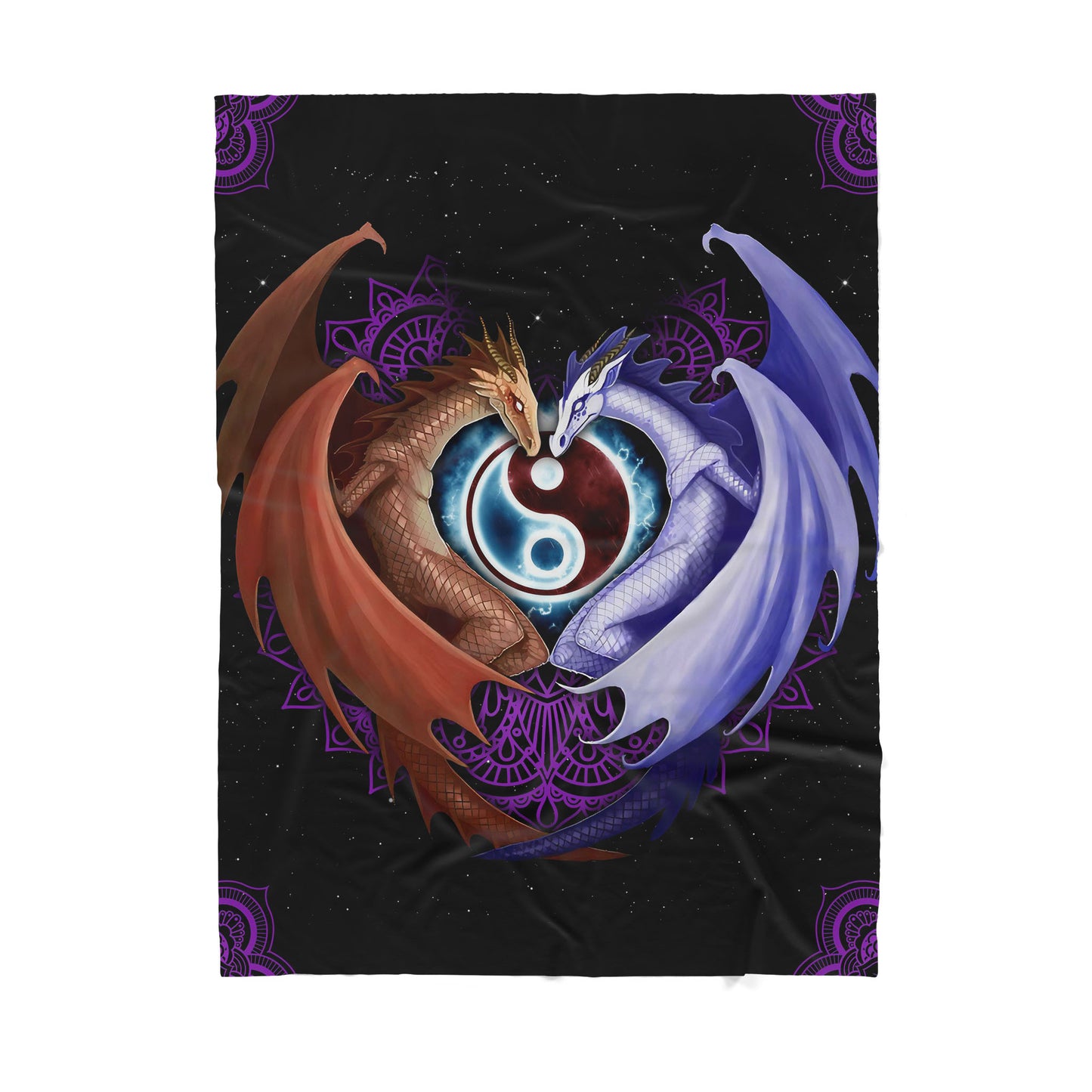 Custom Blanket Dragon Sherpa Blanket TA