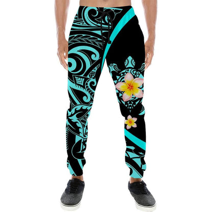 Amazing Polynesian Sea Turtle Tattoo & Hibiscus Hoodie Tshirt for Men and Women-ML