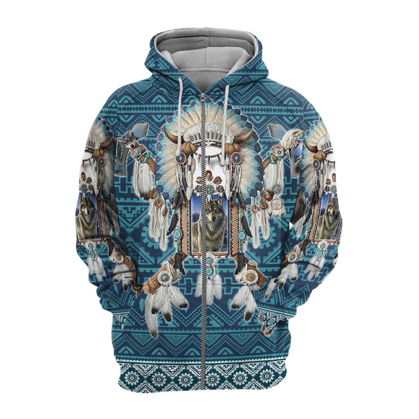 Native American 3D All Over Printed Unisex Shirts