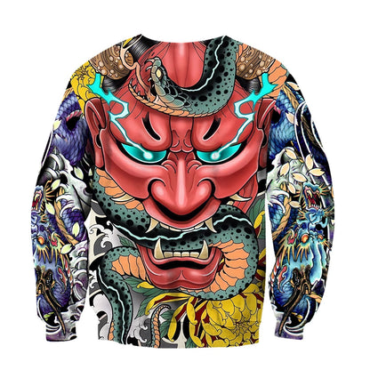 Japan Mask 3D All Over Printed Unisex Shirt