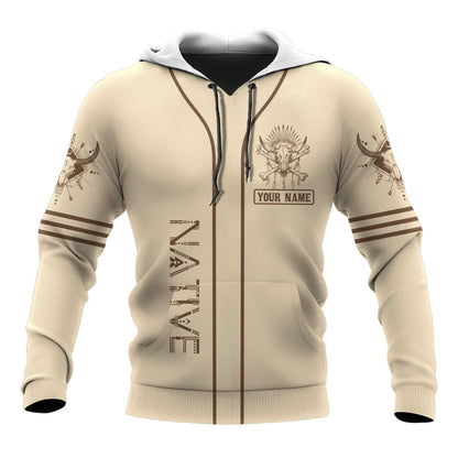 Custom Name Native American 3D All Over Printed Unisex Shirts