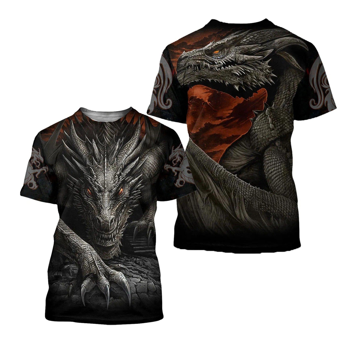 Dragon Hoodie NM050950-Apparel-NM-T-Shirt-S-Vibe Cosy™