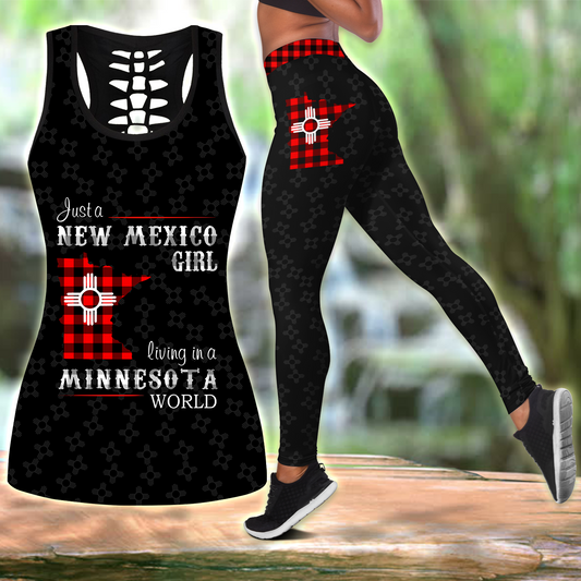 New Mexico Girl Combo Legging + Tank Limited by SUN MH2606201