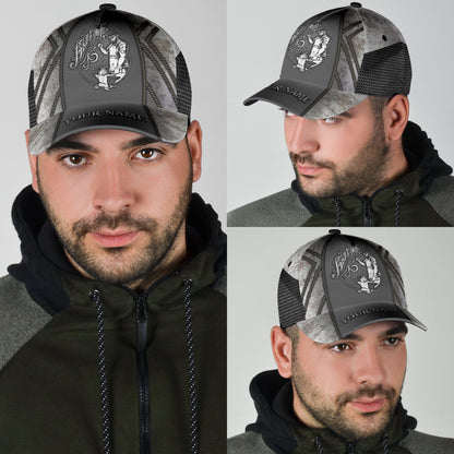 Personalized Name Blacksmith Classic Cap Metal Pattern
