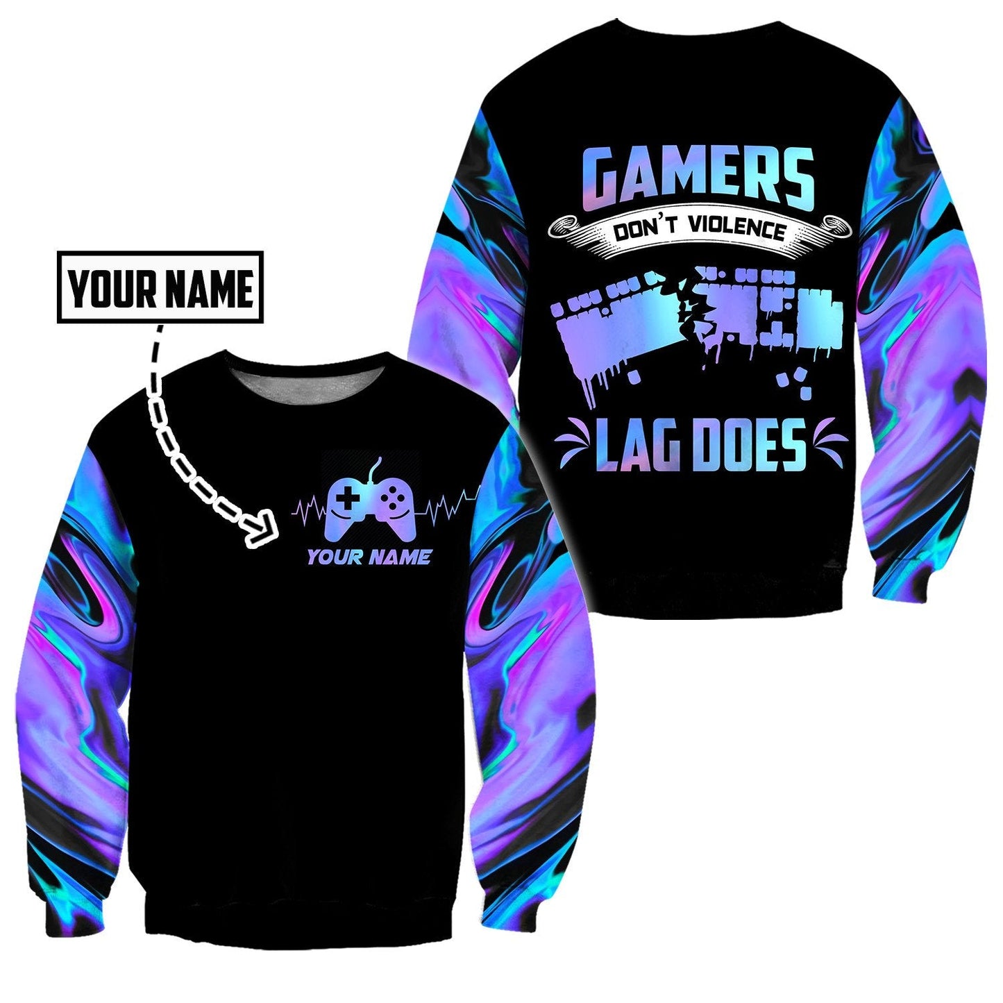 Gamer Pull Over Hoodie