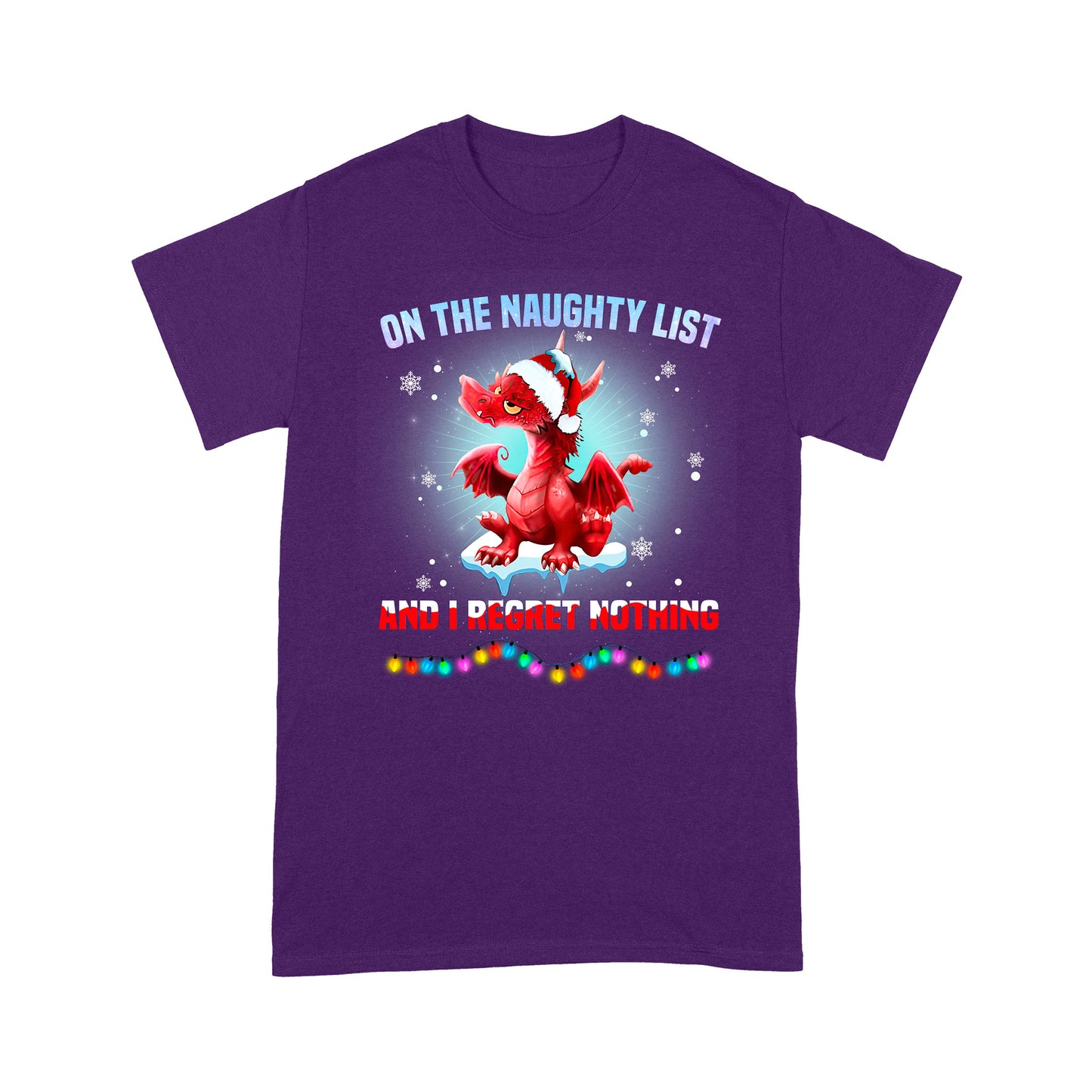 Dragon On The Naughty List Standard T-shirt HG