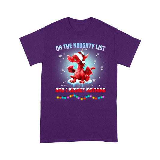 Dragon On The Naughty List Standard T-shirt HG