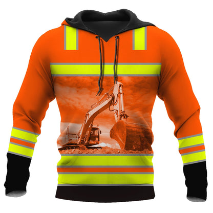 Customize Name Heavy Equipment Operator 3D All Over Printed Unisex Shirt