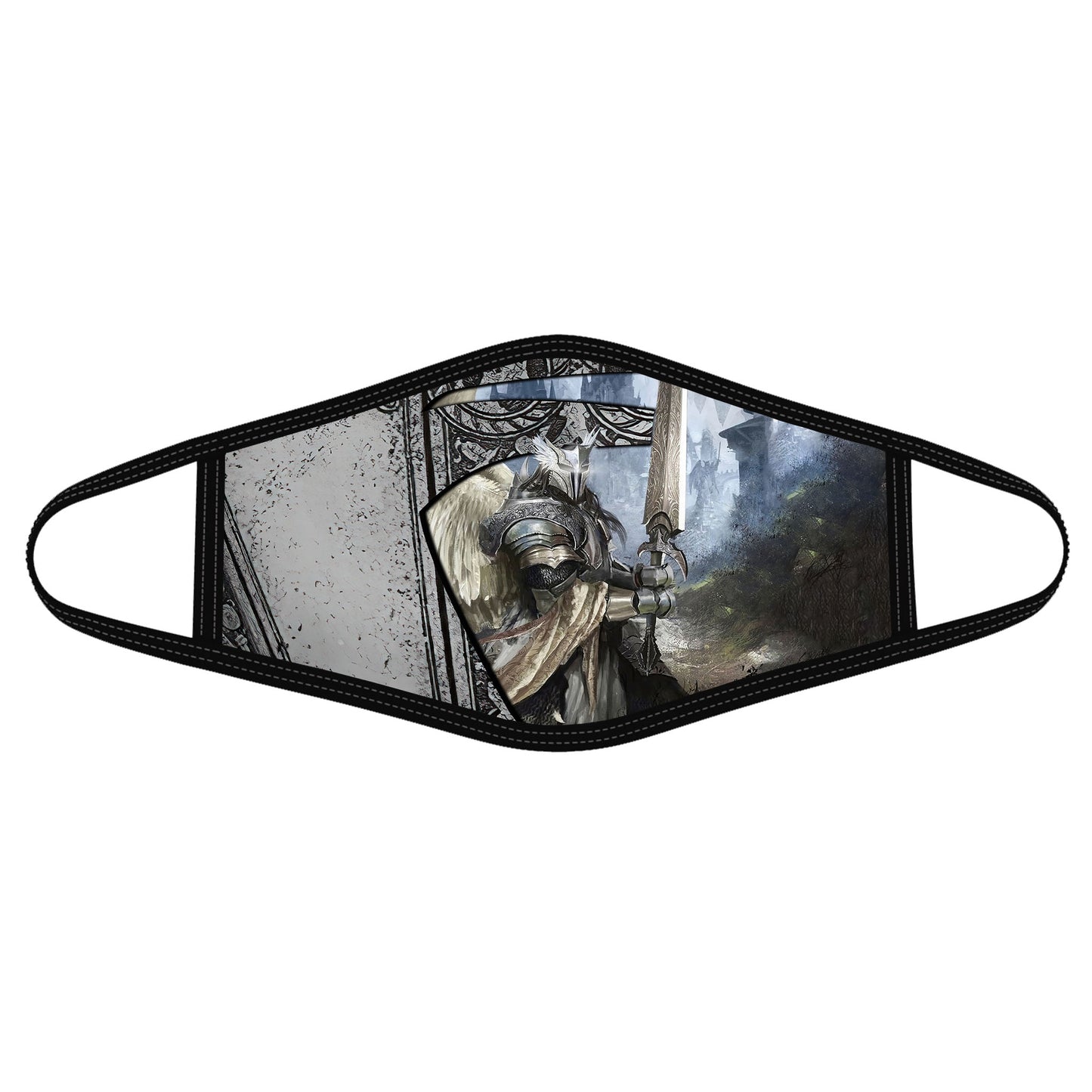 Premium Knight 3D All Over Printed Face Mask PL