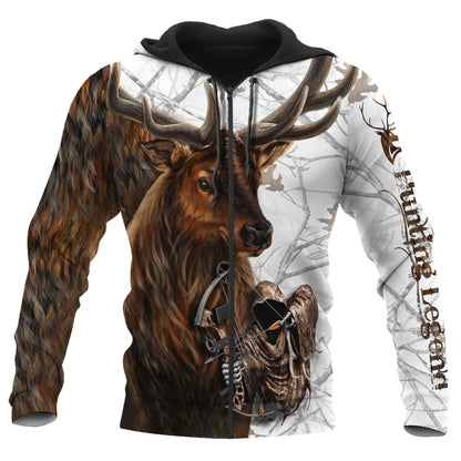 Hunting Legend 3D All Over Printed Unisex Shirts