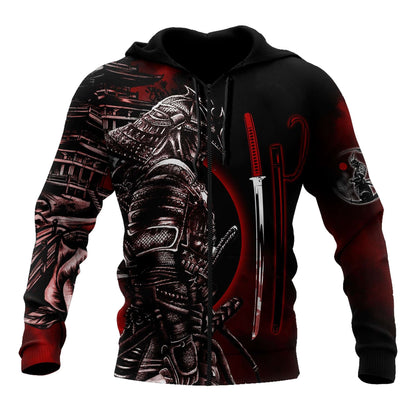 Samurai Tattoo 3D All Over Printed Unisex Shirts