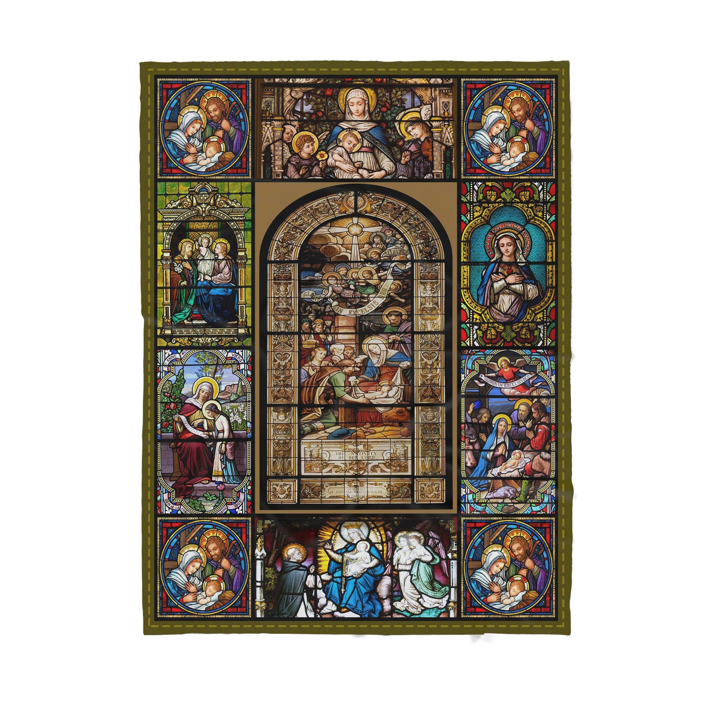 Jesus Sherpa Blanket TT