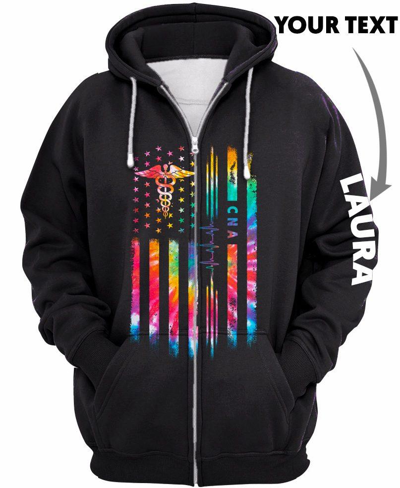 Personalized Never Underestimate Healthcare Worker US Unisex Size Hoodie - Amaze Style™-Apparel