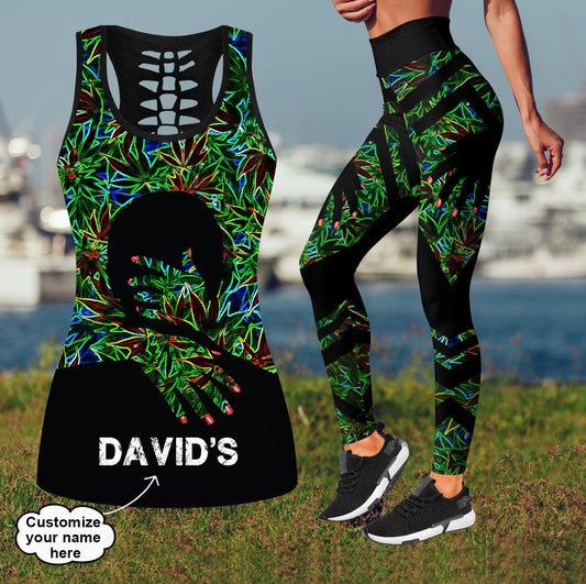 Hippie Hug Combo Legging + Tank by SUN AMC020402 - Amaze Style™-Apparel