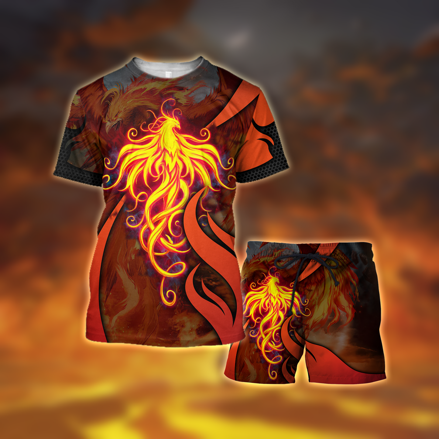 Phoenix Power 3D All Over Printed T-Shirt by SUN AM180501 - Amaze Style™-Apparel