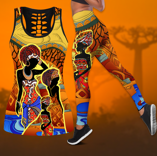 African Culture Combo Legging + Tank Top DA27042101