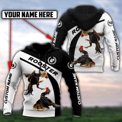 Personalized Rooster 3D Printed Unisex Shirts HHT04052103