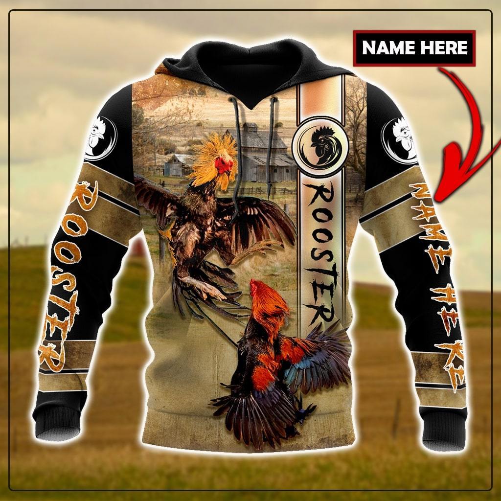 Personalized Rooster Fighting 3D Printed Unisex Shirts TNA05052105