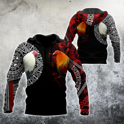 Mexican Rooster 3D Printed Unisex Shirts SN15052103