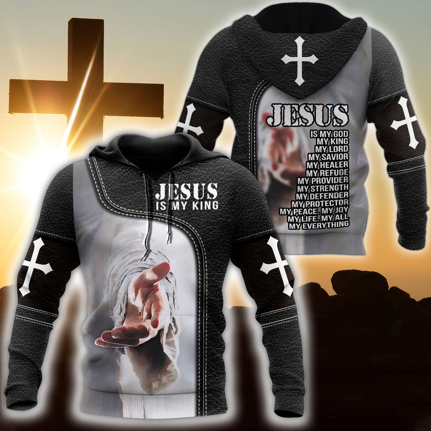Premium Christian Jesus 3D All Over Printed Unisex Shirts - Amaze Style™