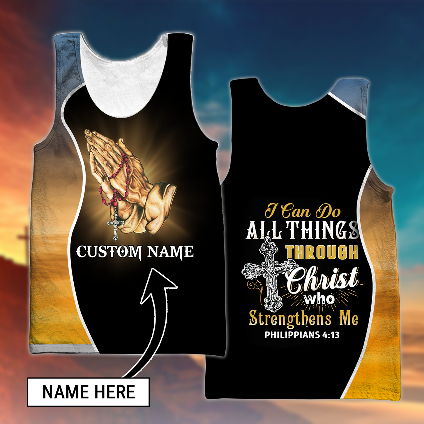 Premium Christian Jesus Easter Personalized Name 3D All Over Printed Unisex Shirts HV