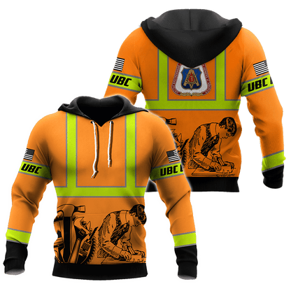 Premium United Brotherhood Of Carpenter And Joiners Of America 3D All Over Printed Unisex