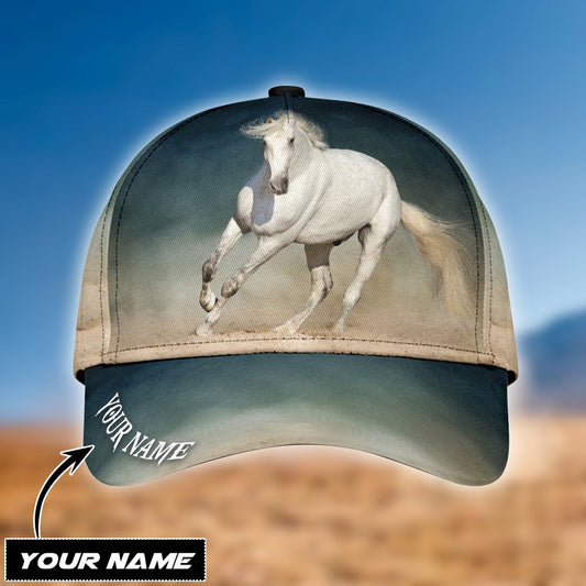 Personalized Name Horse Classic Cap