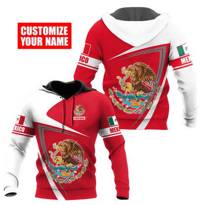 Persionalized Mexico 3D All Over Printed Unisex Shirts DA25062105