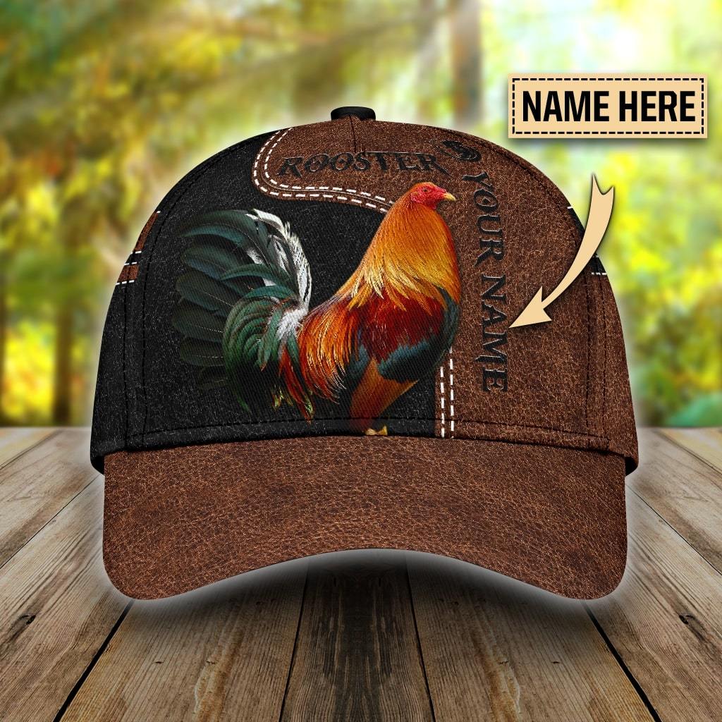 Personalized Rooster Cap